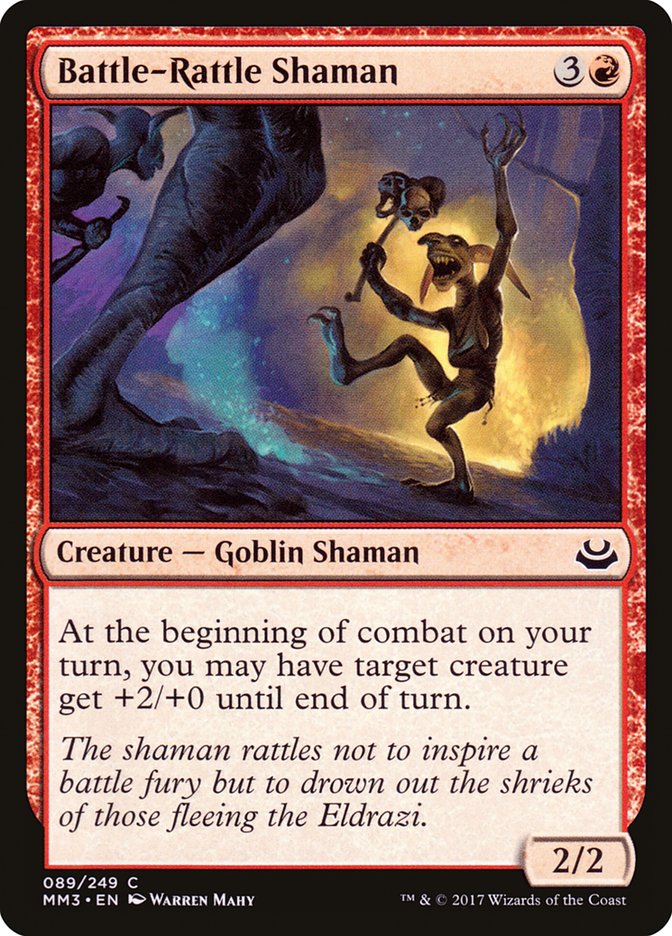 Battle-Rattle Shaman [Modern Masters 2017] | Black Swamp Games