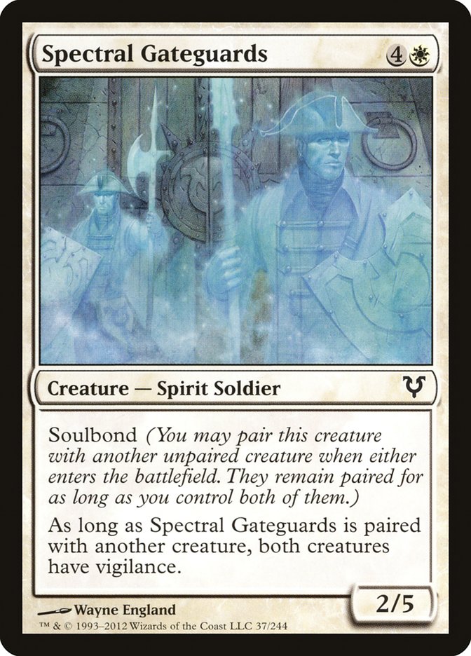 Spectral Gateguards [Avacyn Restored] | Black Swamp Games