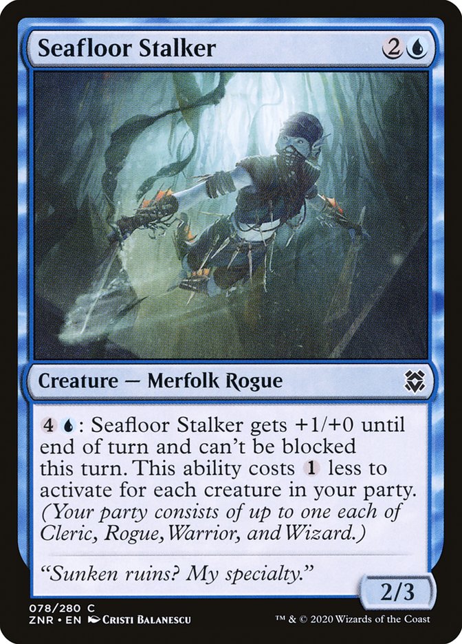 Seafloor Stalker [Zendikar Rising] | Black Swamp Games