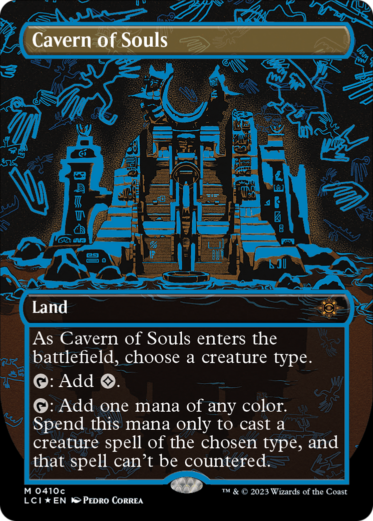 Cavern of Souls (0410c) (Borderless) [The Lost Caverns of Ixalan] | Black Swamp Games