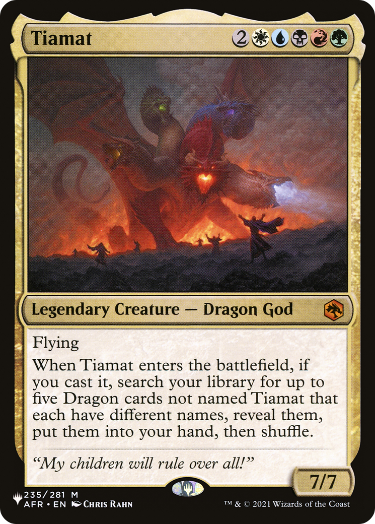 Tiamat [The List] | Black Swamp Games
