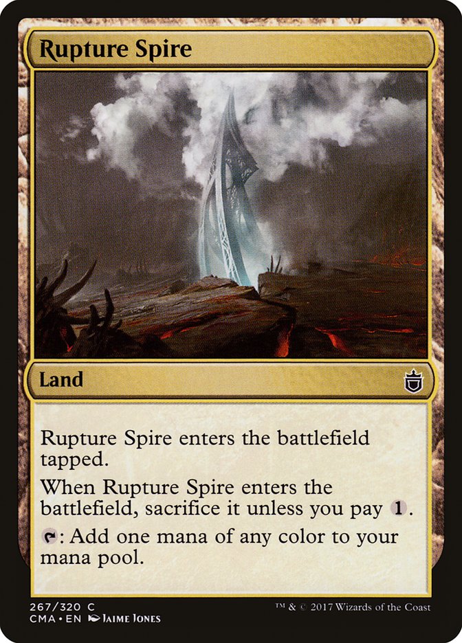 Rupture Spire [Commander Anthology] | Black Swamp Games