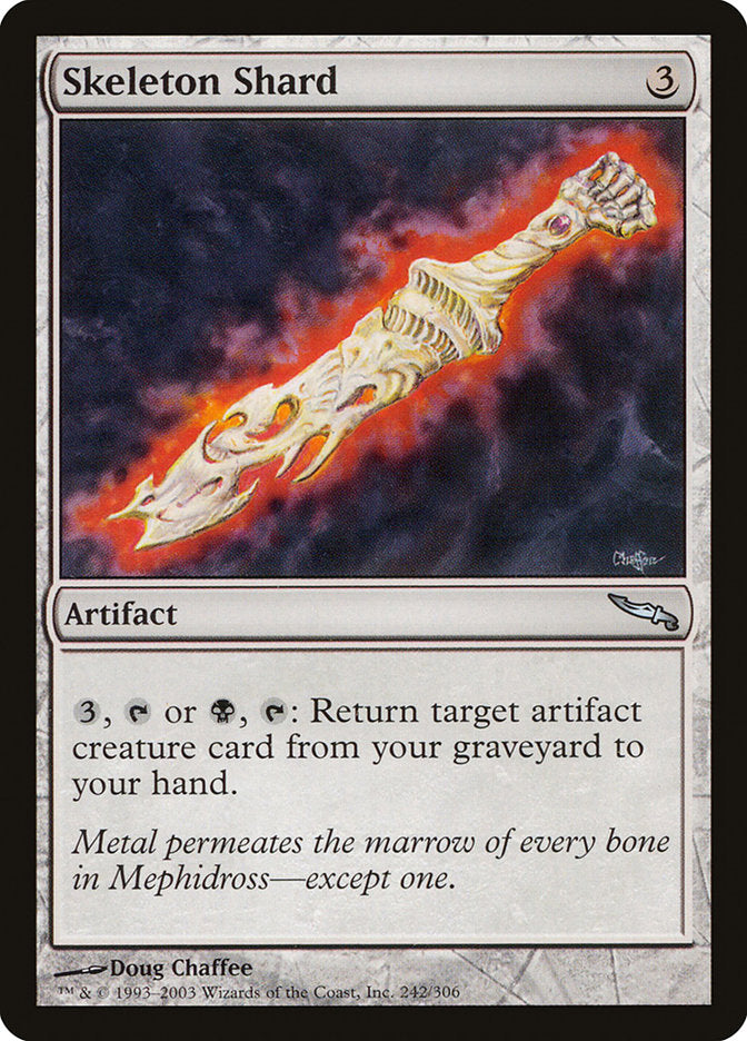 Skeleton Shard [Mirrodin] | Black Swamp Games