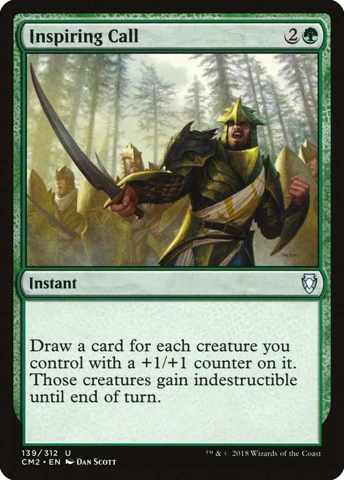 Inspiring Call [Commander Anthology Volume II] | Black Swamp Games