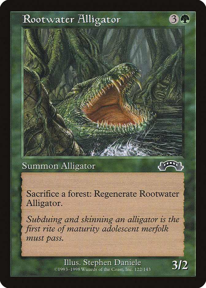 Rootwater Alligator [Exodus] | Black Swamp Games