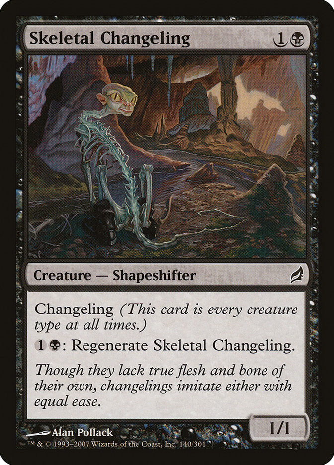 Skeletal Changeling [Lorwyn] | Black Swamp Games