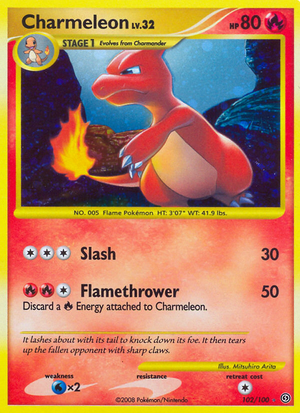 Charmeleon (102/100) [Diamond & Pearl: Stormfront] | Black Swamp Games