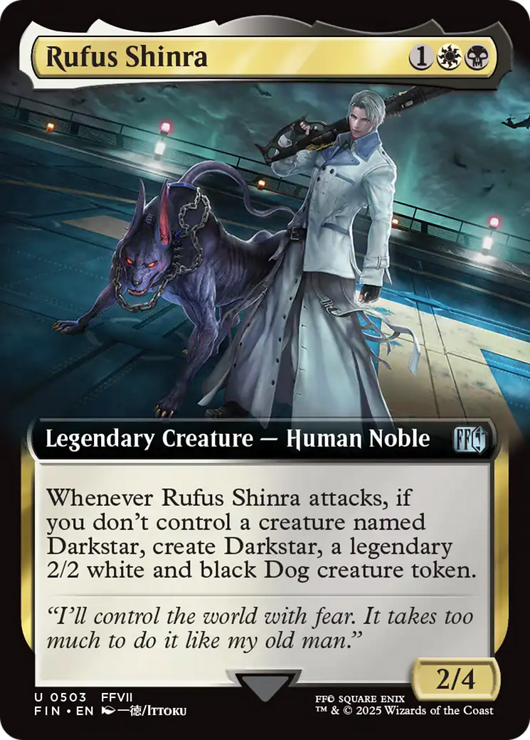 Rufus Shinra (Extended Art) [FINAL FANTASY] | Black Swamp Games