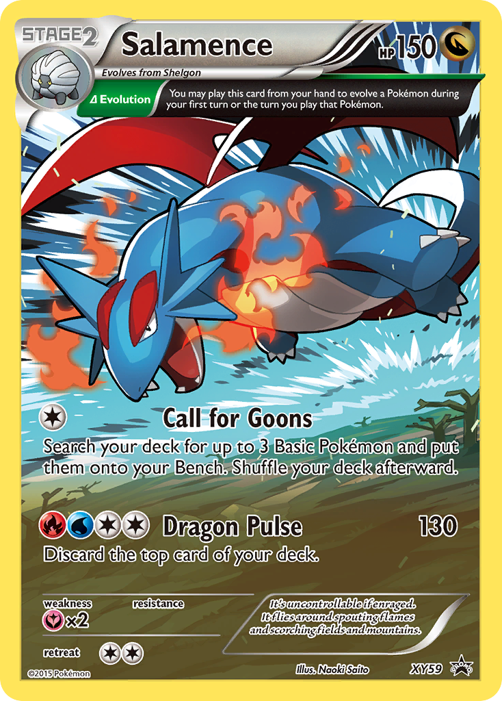 Salamence (XY59) [XY: Black Star Promos] | Black Swamp Games