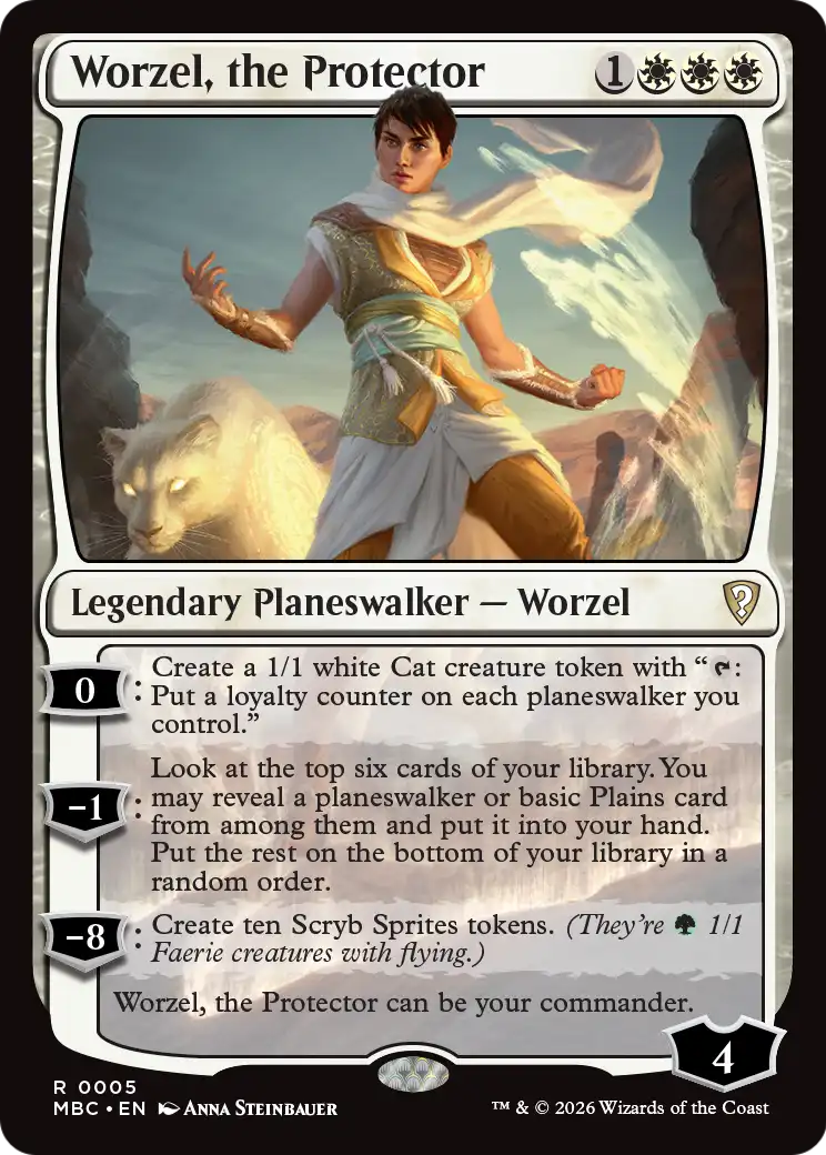Worzel, the Protector [Mystery Booster: Commander Edition] | Black Swamp Games