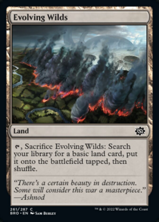 Evolving Wilds [The Brothers' War] | Black Swamp Games