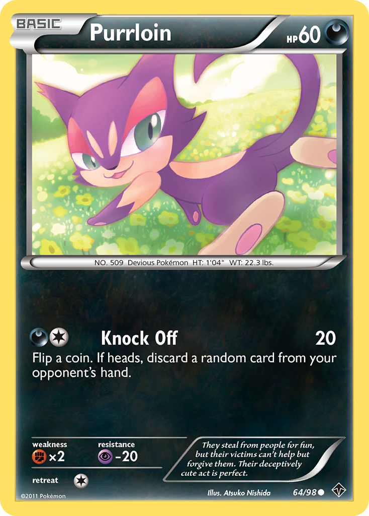 Purrloin (64/98) [Black & White: Emerging Powers] | Black Swamp Games