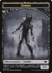 Marit Lage // Zombie Double-Sided Token [Modern Horizons Tokens] | Black Swamp Games