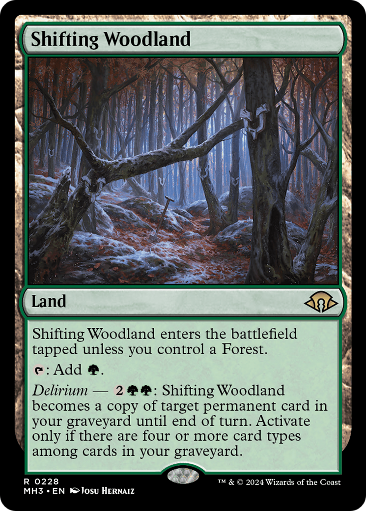 Shifting Woodland [Modern Horizons 3] | Black Swamp Games