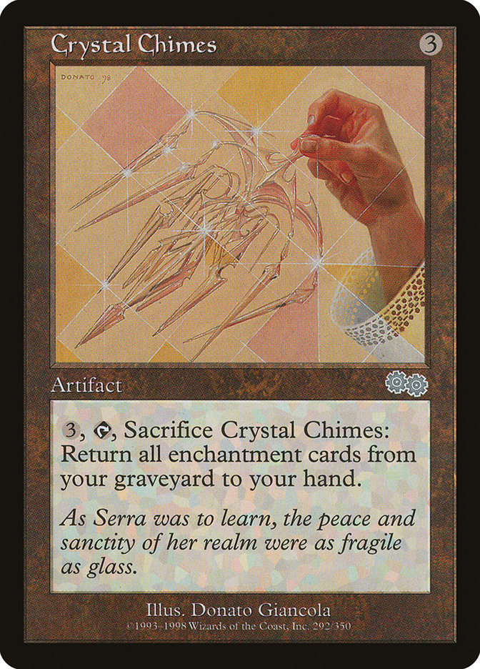 Crystal Chimes [Urza's Saga] | Black Swamp Games