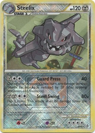 Steelix (24/95) (League Promo) [HeartGold & SoulSilver: Unleashed] | Black Swamp Games