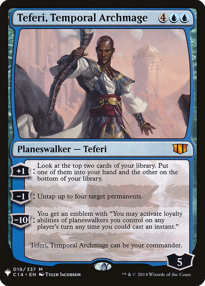 Teferi, Temporal Archmage [Mystery Booster] | Black Swamp Games