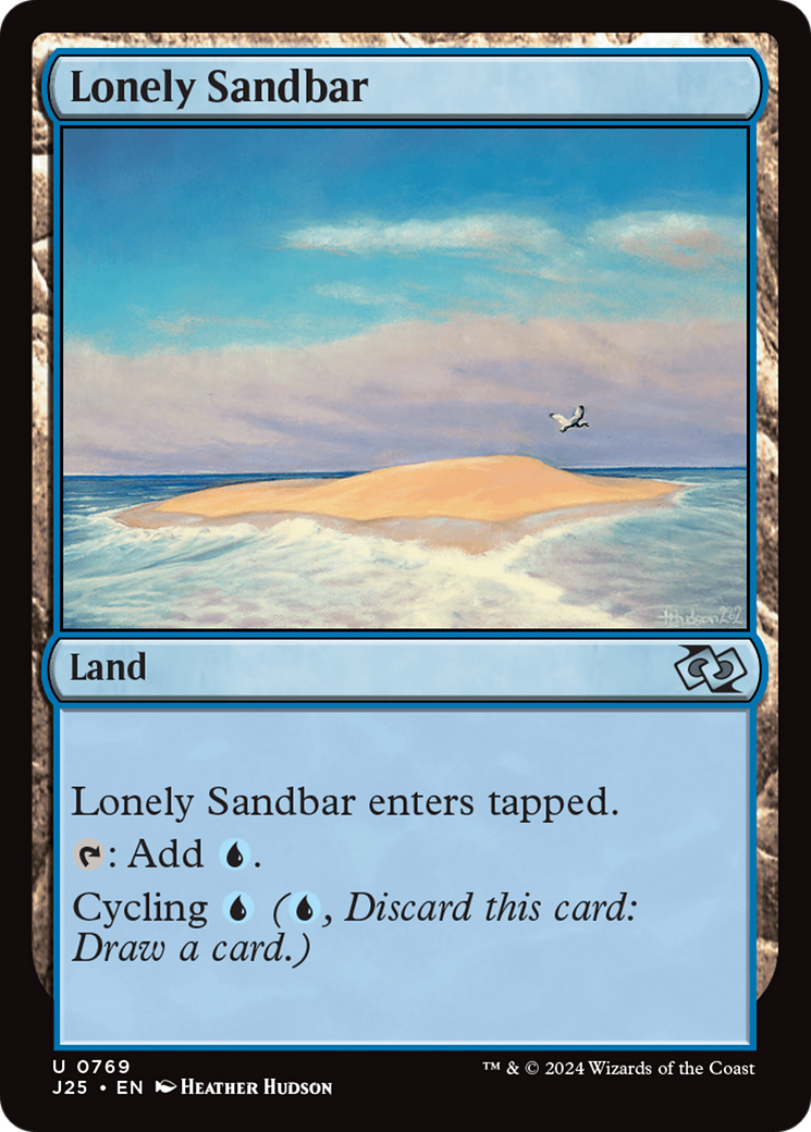 Lonely Sandbar [Foundations Jumpstart] | Black Swamp Games