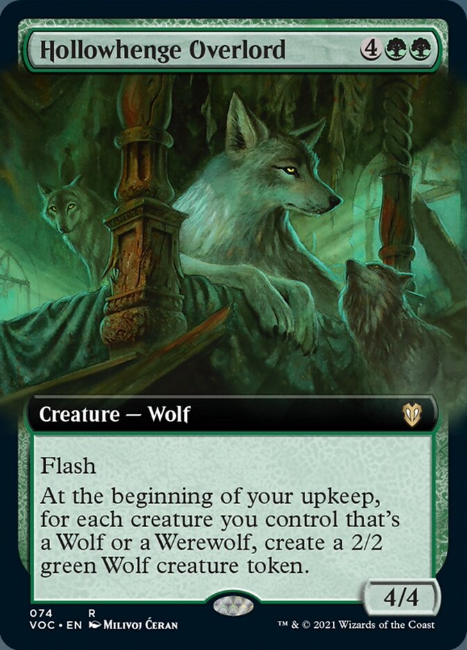 Hollowhenge Overlord (Extended Art) [Innistrad: Crimson Vow Commander] | Black Swamp Games