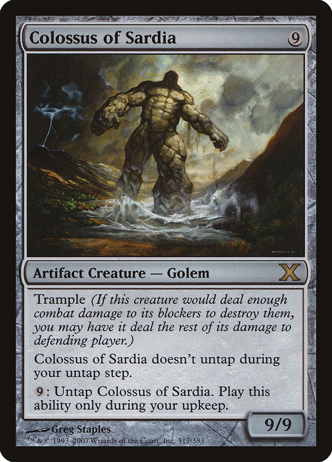 Colossus of Sardia [Tenth Edition] | Black Swamp Games