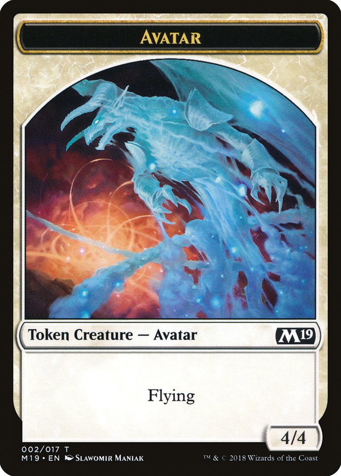 Avatar Token [Core Set 2019 Tokens] | Black Swamp Games