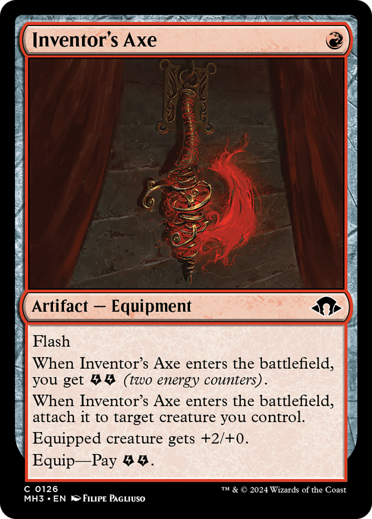 Inventor's Axe [Modern Horizons 3] | Black Swamp Games