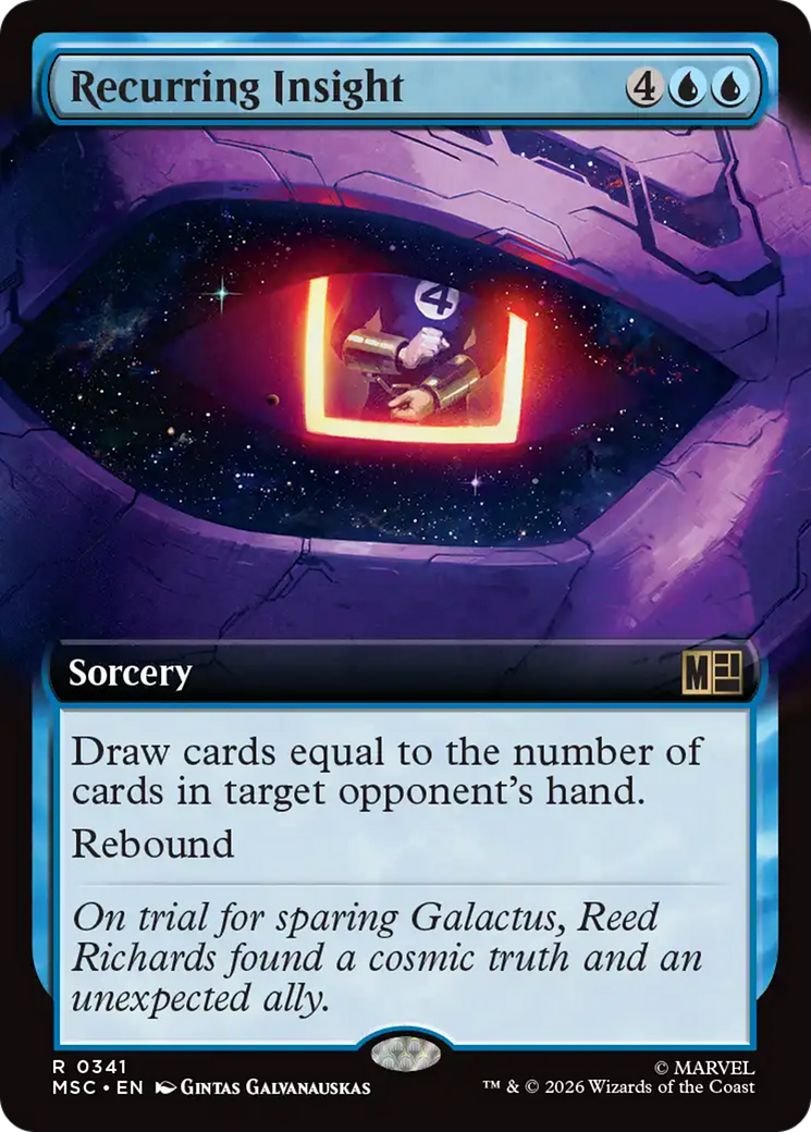 Recurring Insight (Extended Art) [Marvel Super Heroes Commander] | Black Swamp Games
