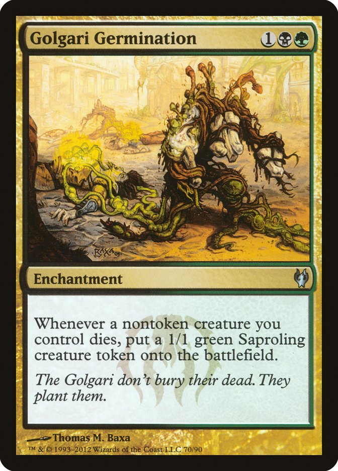 Golgari Germination [Duel Decks: Izzet vs. Golgari] | Black Swamp Games