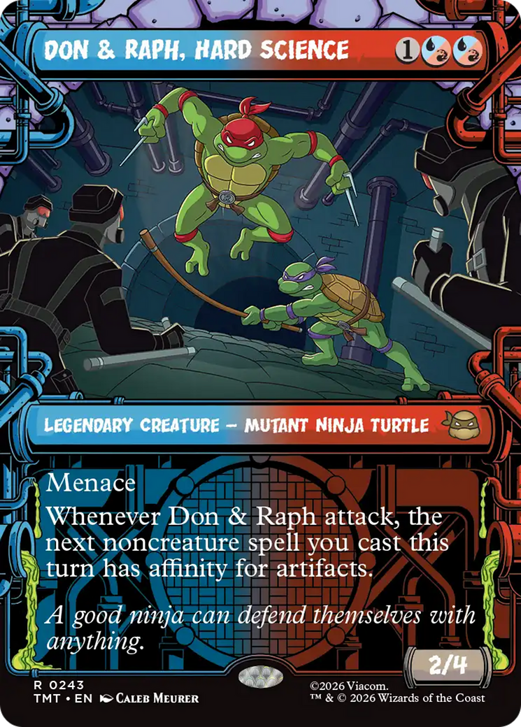 Don & Raph, Hard Science (Showcase) [Teenage Mutant Ninja Turtles] | Black Swamp Games