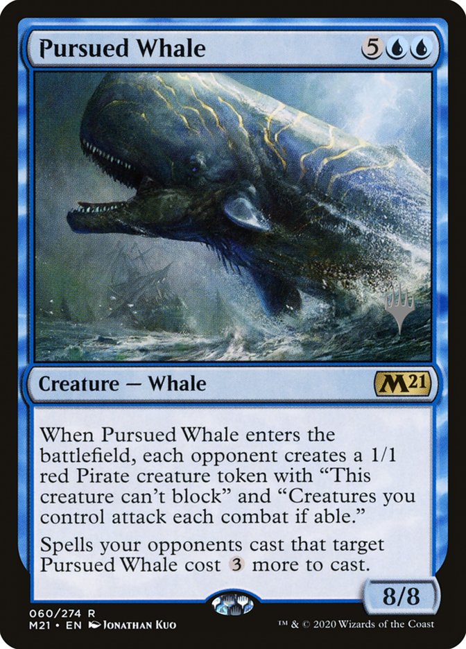 Pursued Whale (Promo Pack) [Core Set 2021 Promos] | Black Swamp Games