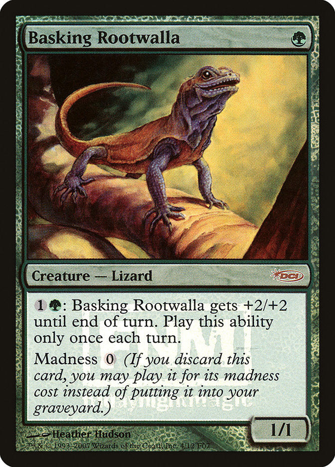 Basking Rootwalla [Friday Night Magic 2007] | Black Swamp Games