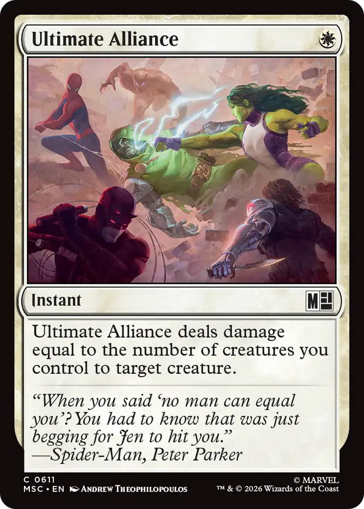 Ultimate Alliance [Marvel Super Heroes Commander] | Black Swamp Games