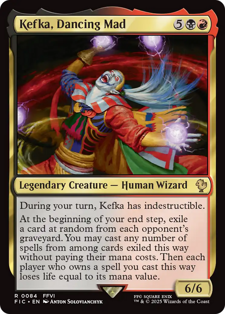 Kefka, Dancing Mad [FINAL FANTASY Commander] | Black Swamp Games