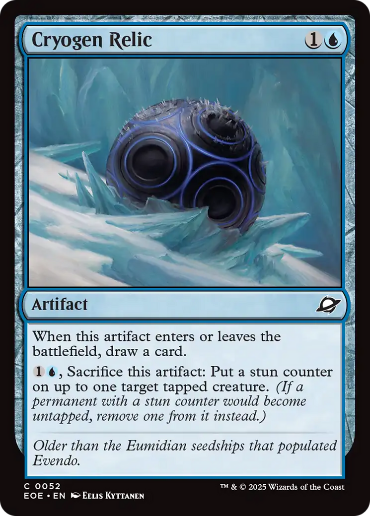 Cryogen Relic [Edge of Eternities] | Black Swamp Games