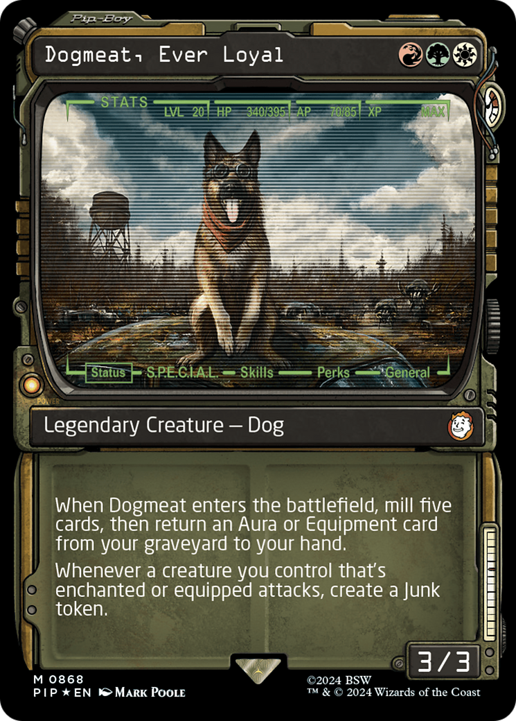 Dogmeat, Ever Loyal (Showcase) (Surge Foil) [Fallout] | Black Swamp Games