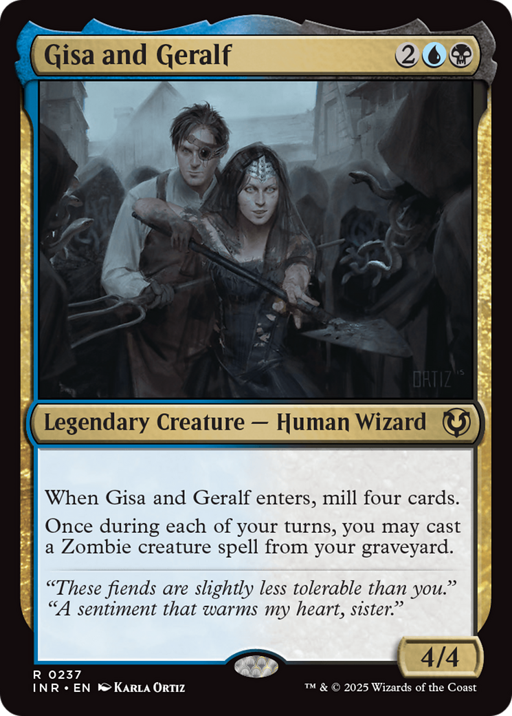 Gisa and Geralf [Innistrad Remastered] | Black Swamp Games