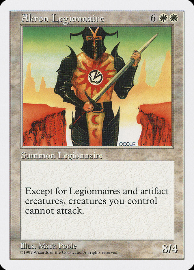 Akron Legionnaire [Fifth Edition] | Black Swamp Games