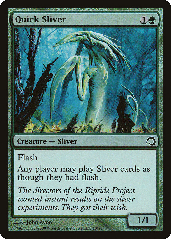 Quick Sliver [Premium Deck Series: Slivers] | Black Swamp Games