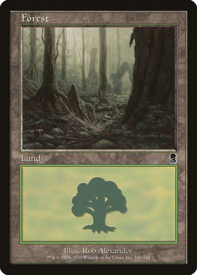 Forest (348) [Odyssey] | Black Swamp Games