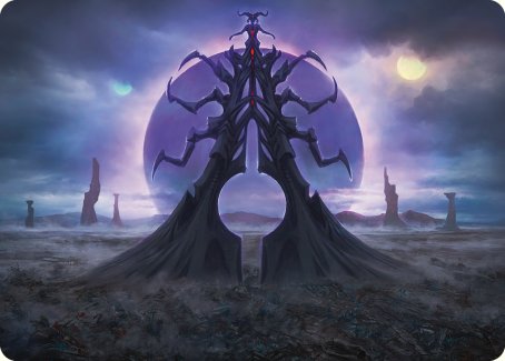Black Sun's Twilight Art Card [Phyrexia: All Will Be One Art Series] | Black Swamp Games
