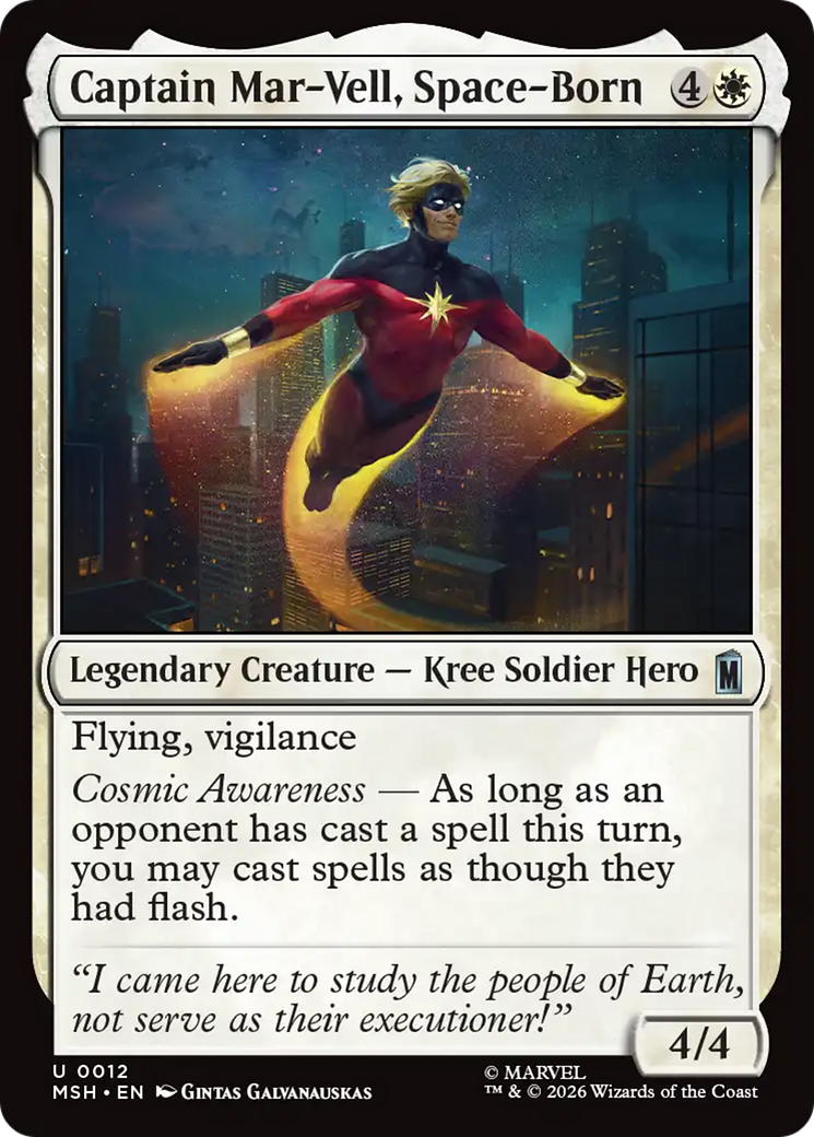 Captain Mar-Vell, Space-Born [Marvel Super Heroes] | Black Swamp Games