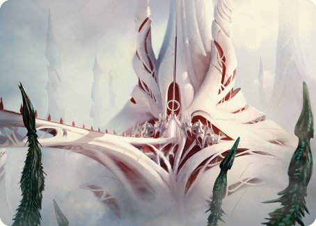 The Fair Basilica Art Card [Phyrexia: All Will Be One Art Series] | Black Swamp Games