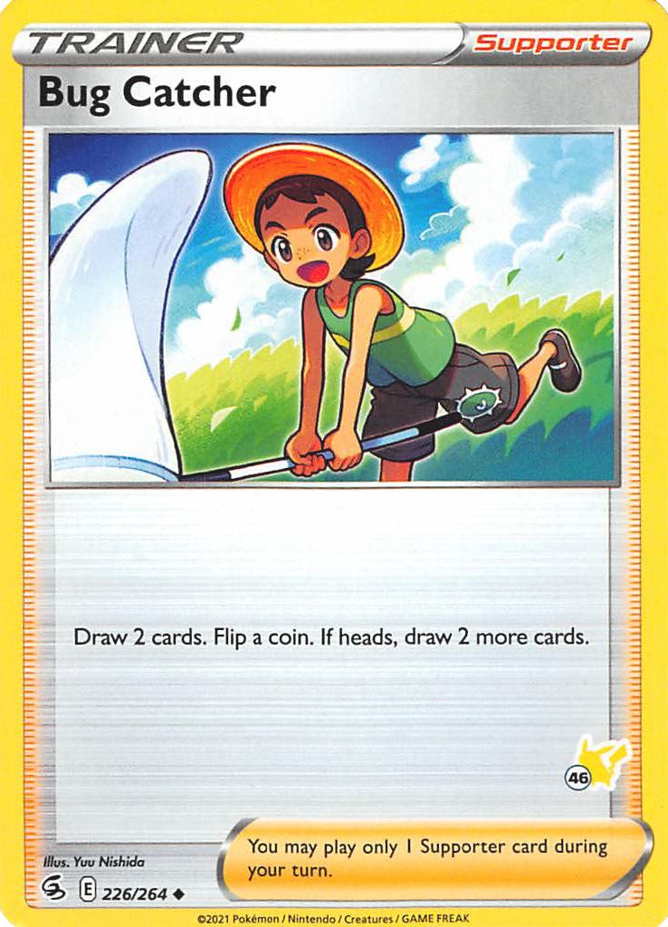 Bug Catcher (226/264) (Pikachu Stamp #46) [Battle Academy 2022] | Black Swamp Games