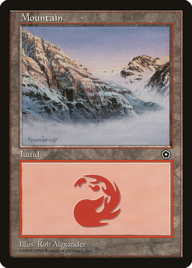 Mountain (Signature on Left / Cave on Left) [Portal Second Age] | Black Swamp Games