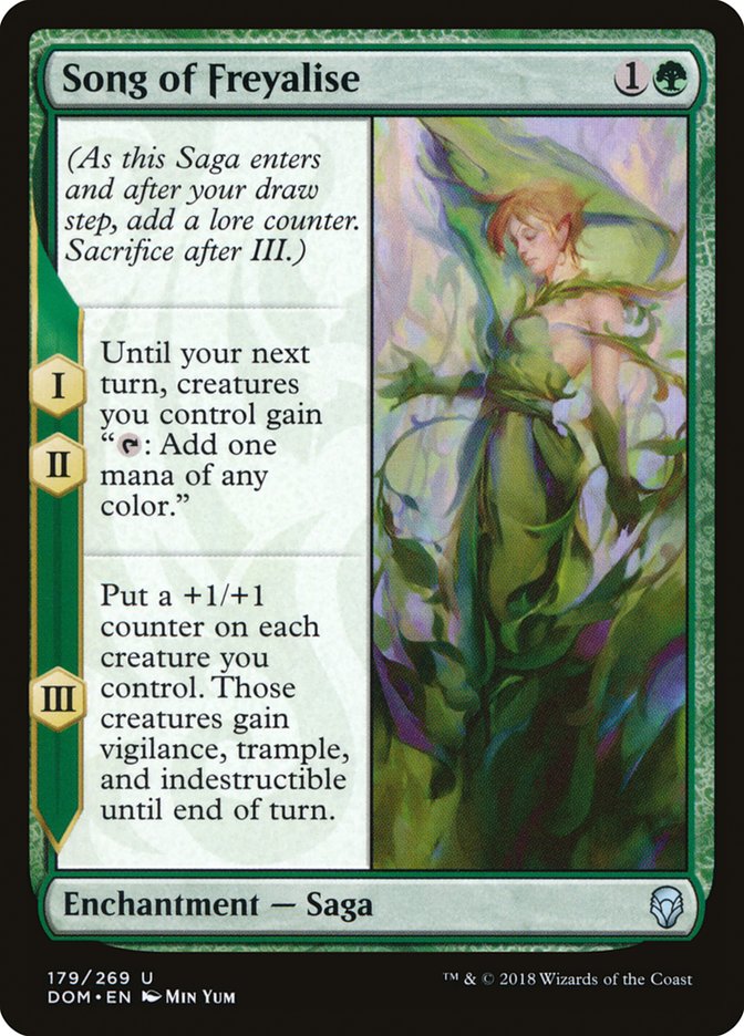 Song of Freyalise [Dominaria] | Black Swamp Games