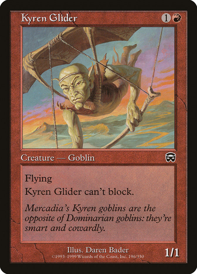 Kyren Glider [Mercadian Masques] | Black Swamp Games