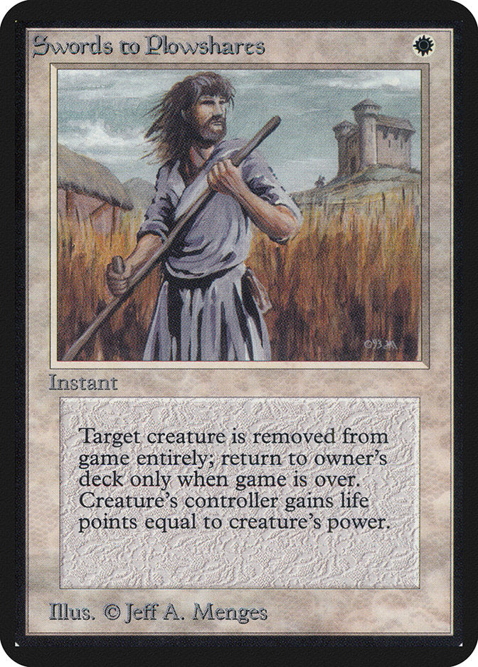 Swords to Plowshares [Alpha Edition] | Black Swamp Games