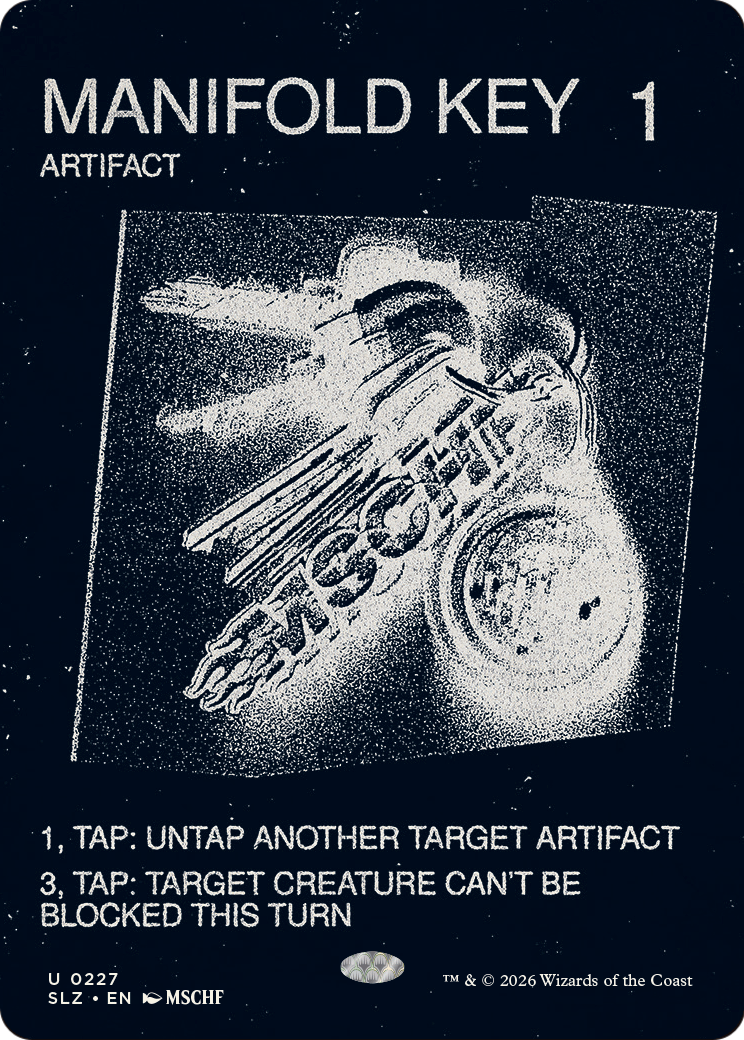 Manifold Key (0227) [Secret Lair x MSCHF: The Zeta Set] | Black Swamp Games