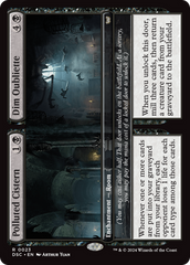 Polluted Cistern // Dim Oubliette [Duskmourn: House of Horror Commander] | Black Swamp Games