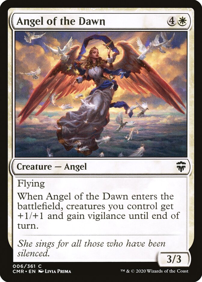 Angel of the Dawn [Commander Legends] | Black Swamp Games